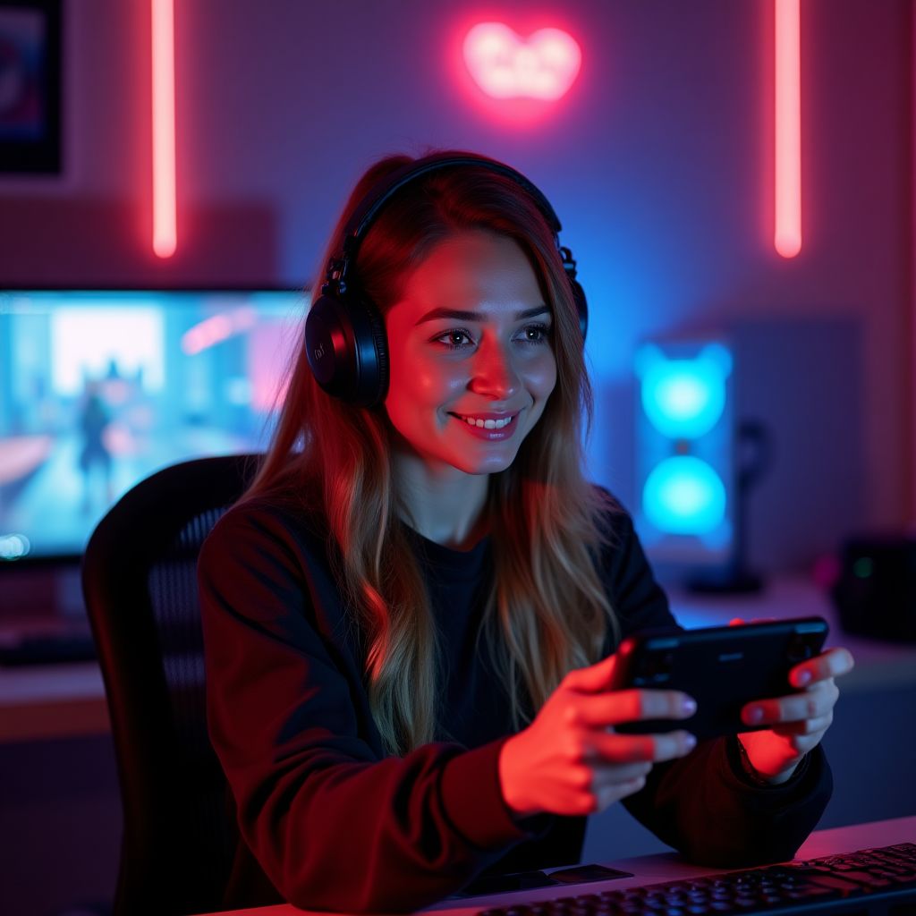 Maria 'MobileQueen' Popescu - Streamer de jocuri mobile